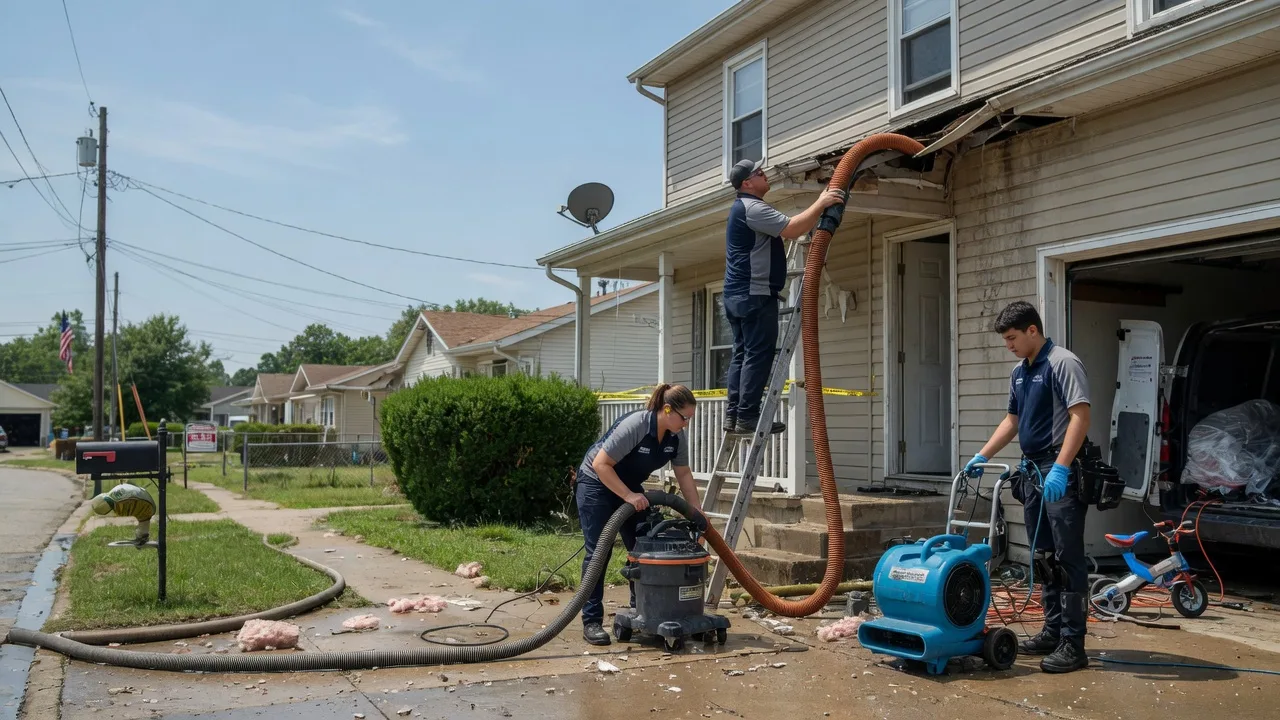 Water Damage Restoration in Burlison, TN near me